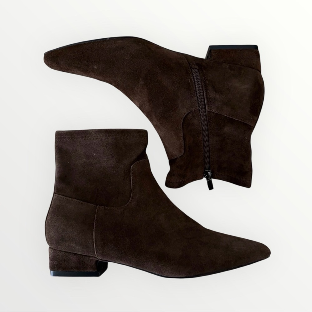 FINAL Jason Wu NWT Brown Suede Ankle Boot - Picture 2 of 5
